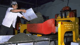 Rüttelsieb Maschine